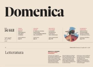 Domenica - Sole 24 - Festa della Poesia Lorenzo Calogero