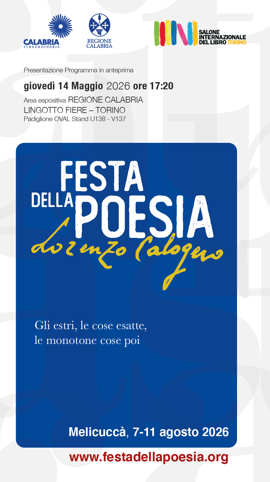 La Festa della Poesia 2026 in anteprima al Salone internazionale del Libro di Torino