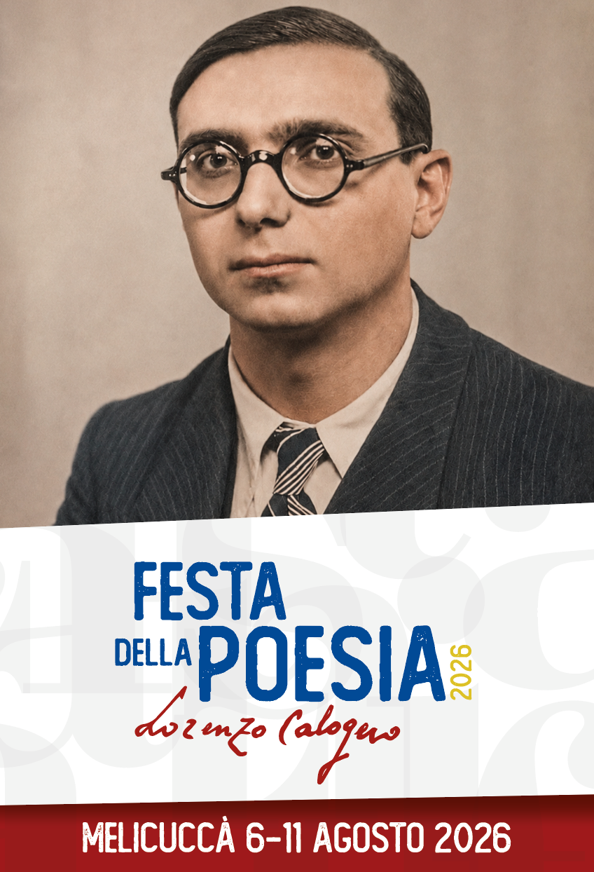 Banner Festa della Poesia Lorenzo Calogero 2026