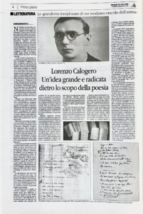 Il Quotidiano del Sud Lorenzo Calogero 25 03 2026