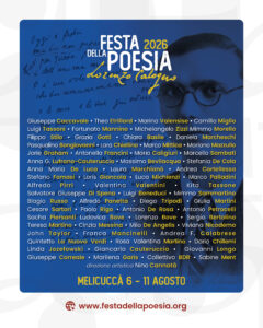 Banner Festa della Poesia Lorenzo Calogero 2026