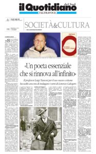 Il Quotidiano del Sud 2 luglio 2026 Calogero Tassoni LYRIKS