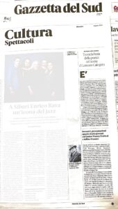 Gazzetta del Sud FdP Lorenzo Calogero 6 agosto 2026